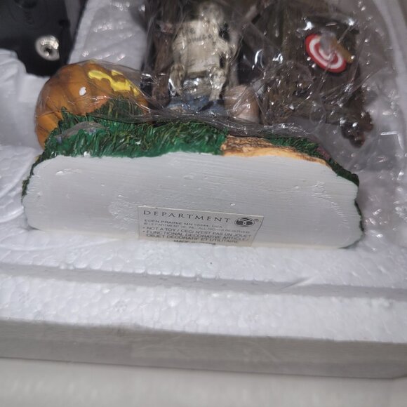 Department 56 Snow Village Halloween Village Accessories Haunted Outhouse 53068 - Picture 7 of 9